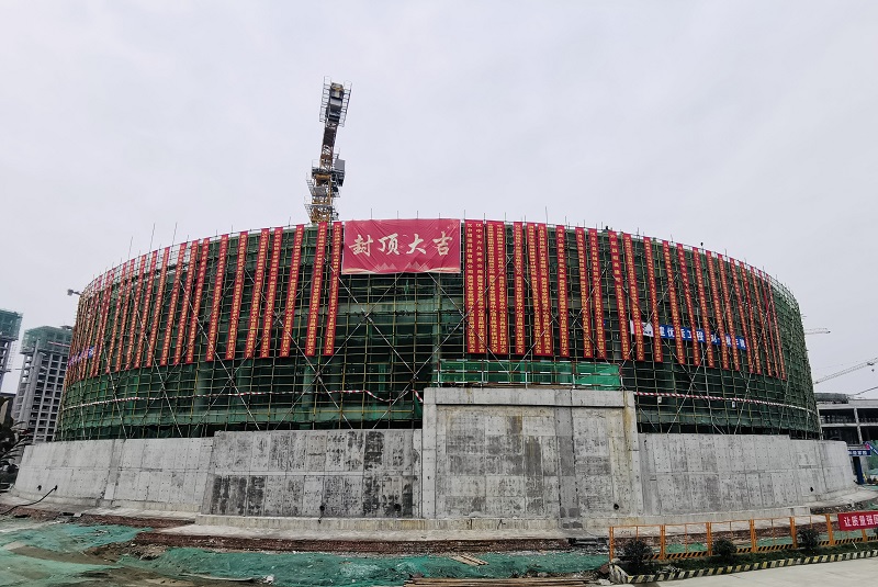 封顶大吉！洋县这个重大民生工程项目封顶