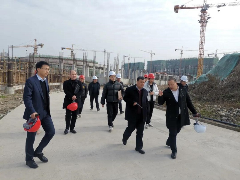 农发行省分行调查评估中心李梦辽主任一行对洋县项目调研