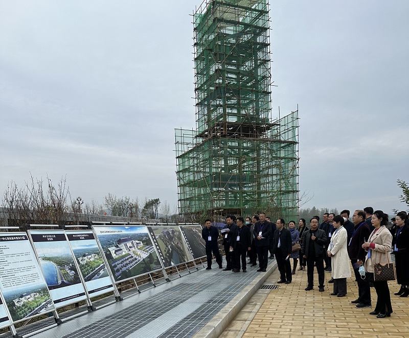西乡县政协委员一行视察西乡县文旅场馆建设PPP项目