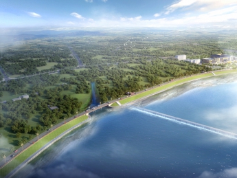 西乡县城南河滨大道项目